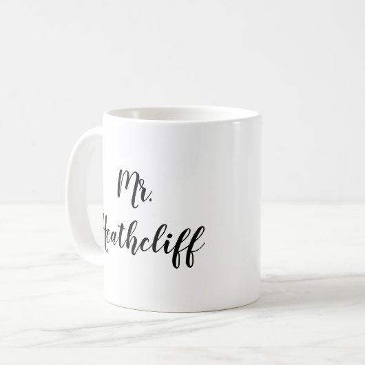 Tasse des Hauts de Hurlevent - de Heathcliff (Devant gauche)