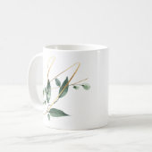 Tasse des initiales des fêtes d'hiver (Devant gauche)