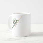 Tasse des initiales des fêtes d'hiver (Devant gauche)