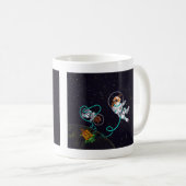 Tasse des lapins 11oz de l'espace (Devant droit)