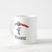 Tasse des mondes de mécanicien la plus grande (Devant gauche)