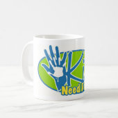 Tasse des papas 2 du besoin d'enfants (Devant gauche)