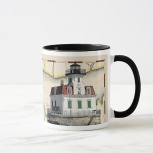 Tasse des phares de Rondout et d'Esopus