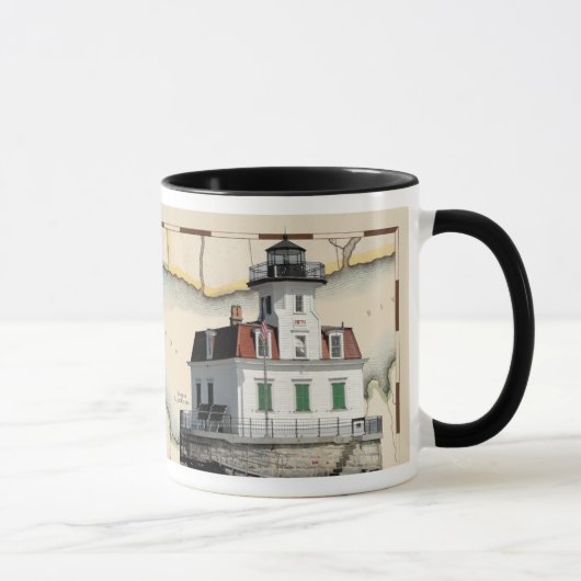 Tasse des phares de Rondout et d'Esopus (Droite)