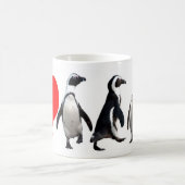 Tasse des pingouins I (de coeur) (Centre)