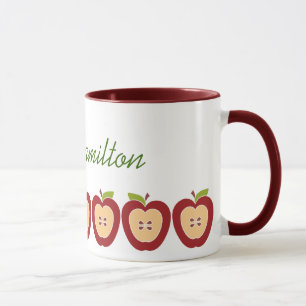 Tasse des pommes du professeur