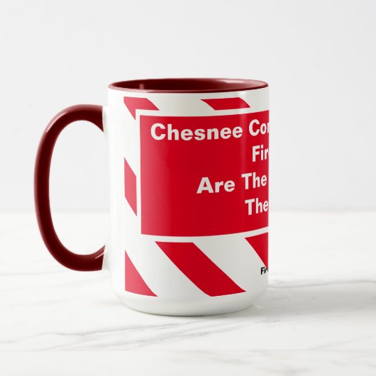 Tasse des pompiers de la communauté de Chesnee (Gauche)