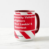 Tasse des pompiers de la communauté de Chesnee (Devant droit)