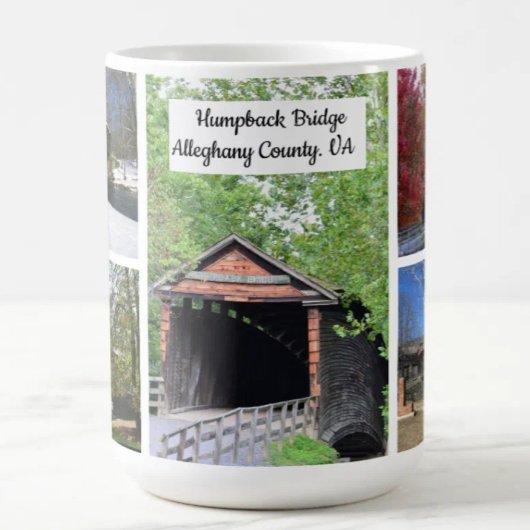 Tasse des saisons du pont à dos d'âne