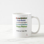 Tasse des salutations des saisons<br><div class="desc">Ainsi comment vous saluez des vos aimés (ou d'autres…) en décembre ? ?</div>
