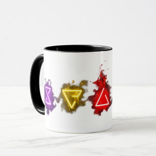 Tasse des Signes de Witcher (Devant gauche)