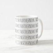 Tasse des textes de Northerndood (Devant droit)