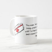 Tasse désagréable d'infirmière (Devant gauche)