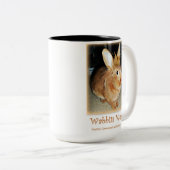 Tasse désapprobatrice de lapin (Devant droit)