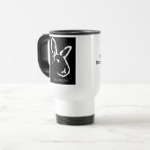 Tasse désapprobatrice de voyage des lapins 2 (Devant gauche)