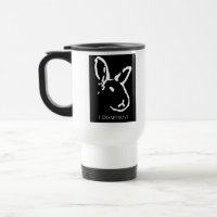 Tasse désapprobatrice de voyage des lapins 2