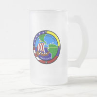 Tasse d'escadron avec la correction, insignes,
