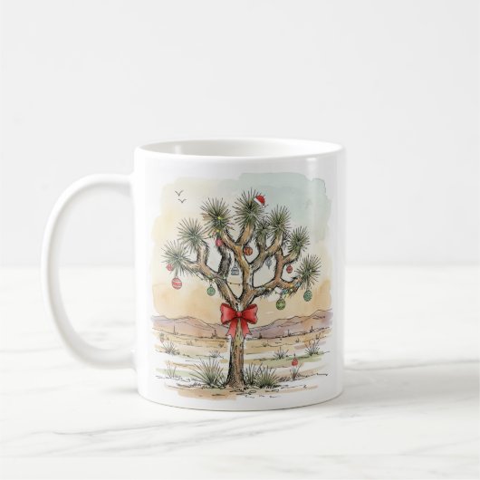 Tasse Désert de Noël — Mug Joshua Tree (Gauche)