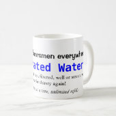 Tasse déshydratée de l'eau (Devant droit)