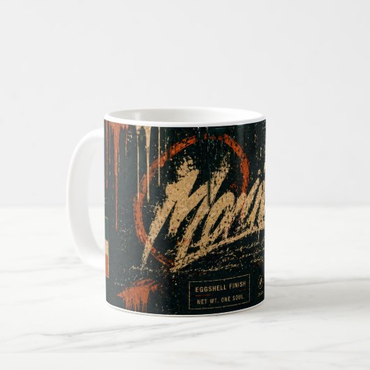 Tasse design en forme de boîte de peinture, mug Co (Devant gauche)