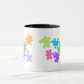 Tasse design pièces de puzzle (Centre)