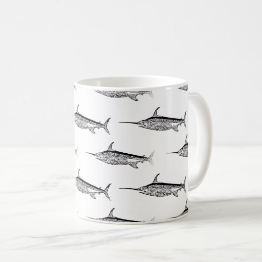Tasse d'espadons (Devant droit)
