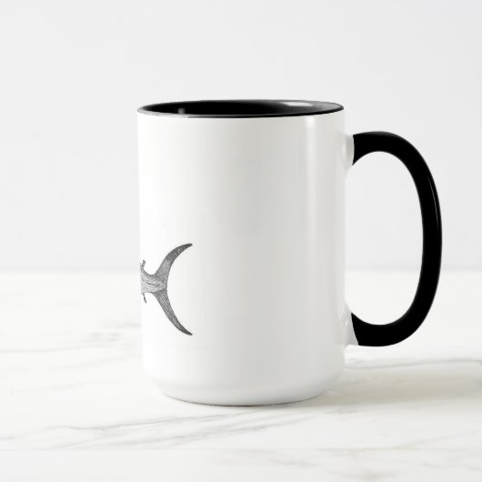 tasse d'espadons, illustration scientifique (Droite)