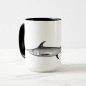 tasse d'espadons, illustration scientifique (Devant gauche)