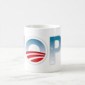 Tasse d'espoir d'Obama (Centre)
