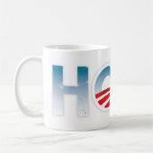Tasse d'espoir d'Obama (Gauche)