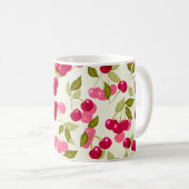 Tasse d'espresso cerise mûre (Devant droit)