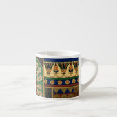 Tasse d'espresso motif rétro (Droite)