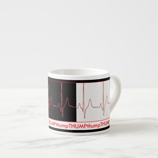 Tasse d'espressso d'ECG (Devant droit)
