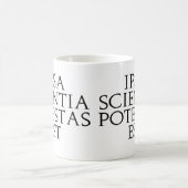 Tasse d'est d'Ipsa Scientia Potestas (Centre)