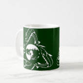 Tasse d'esturgeon - réutilisez le blanc (Devant gauche)