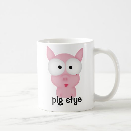 Tasse d'étable de porc (Droite)