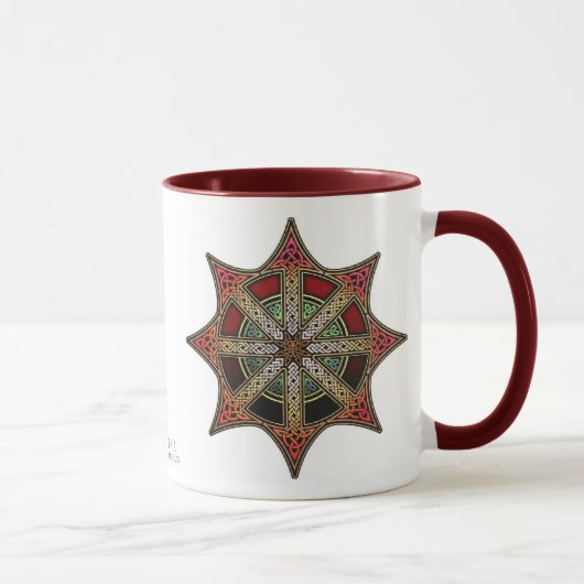 Tasse d'étoile de chaos de Knotwork (Droite)