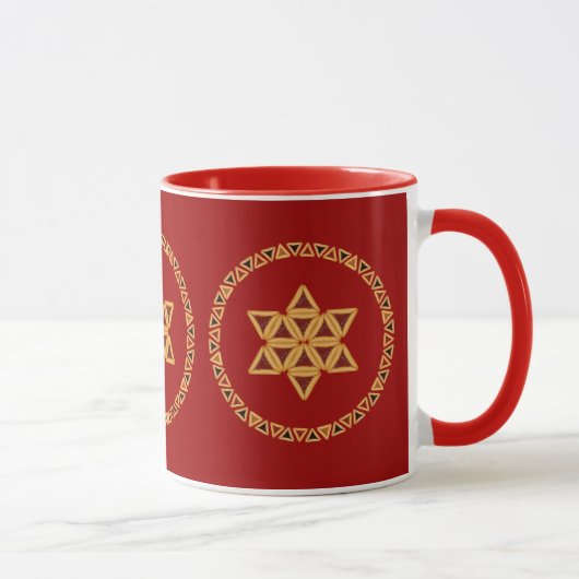 Tasse d'étoile de David de Hamentashen (Droite)