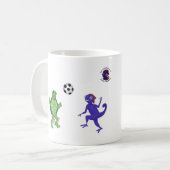 Tasse d'étoile du football (Devant gauche)