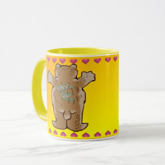 Tasse d'étreinte d'ours (Devant gauche)