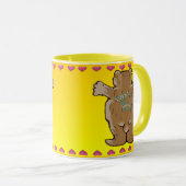 Tasse d'étreinte d'ours (Devant droit)