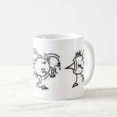 Tasse d'êtres de gisement d'aimant (Devant droit)