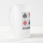 Tasse d'Euchre - choisissez le style et la couleur (Devant gauche)