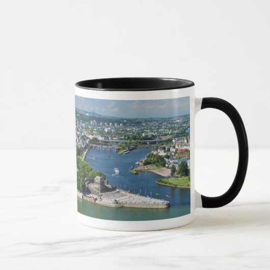 Tasse deutsches Eck in Koblenz Mok (Rechts)