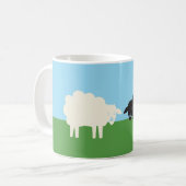 Tasse Deux Moutons (Devant gauche)