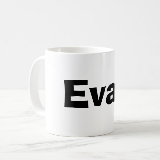 Tasse d'Evan (Devant gauche)