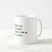 Tasse d'évasion (Devant droit)