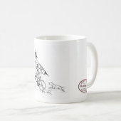 Tasse d'évasion de bicyclette (Devant droit)