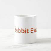 Tasse d'évasion de lapin (blanche) (Centre)