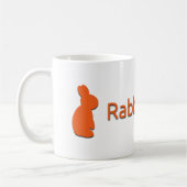 Tasse d'évasion de lapin (blanche) (Gauche)